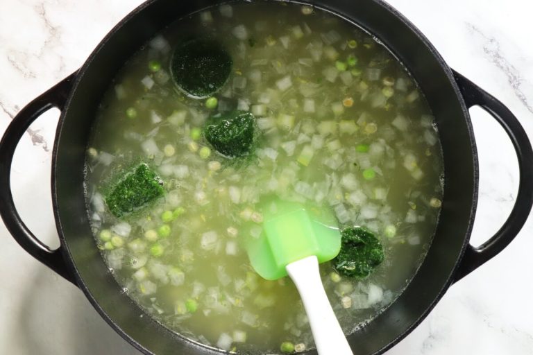 Step 3 - Green Pesto Minestrone