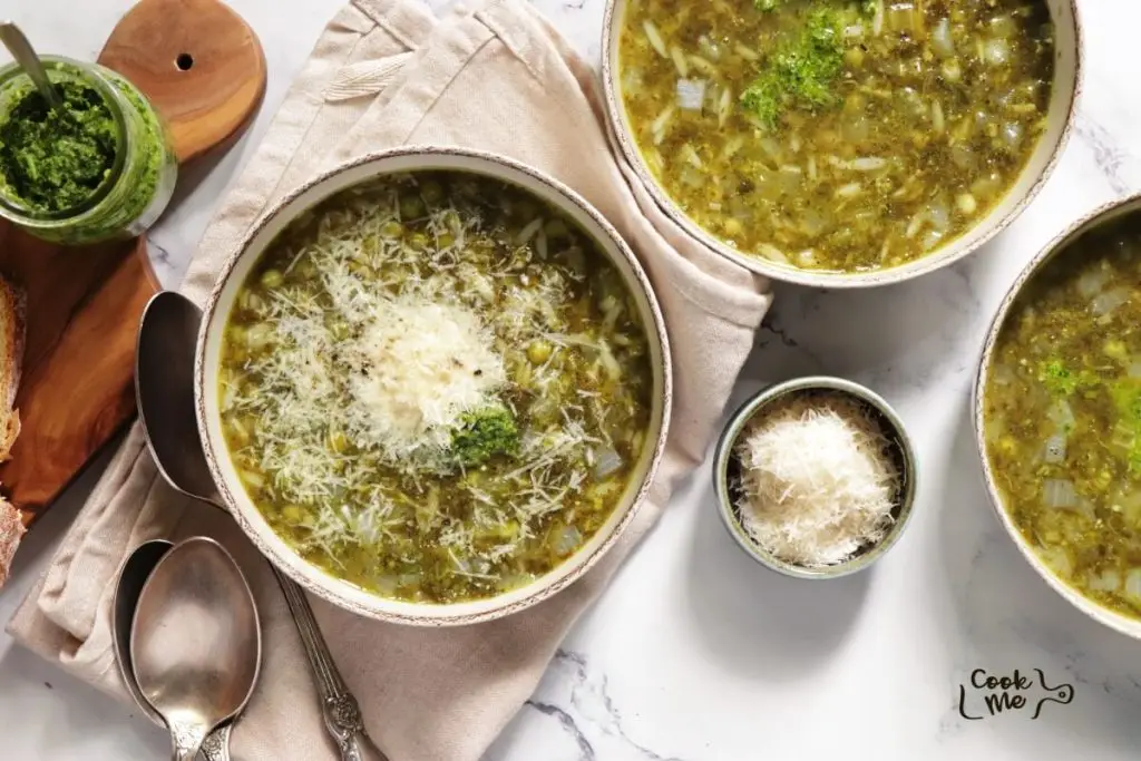 Green Pesto Minestrone