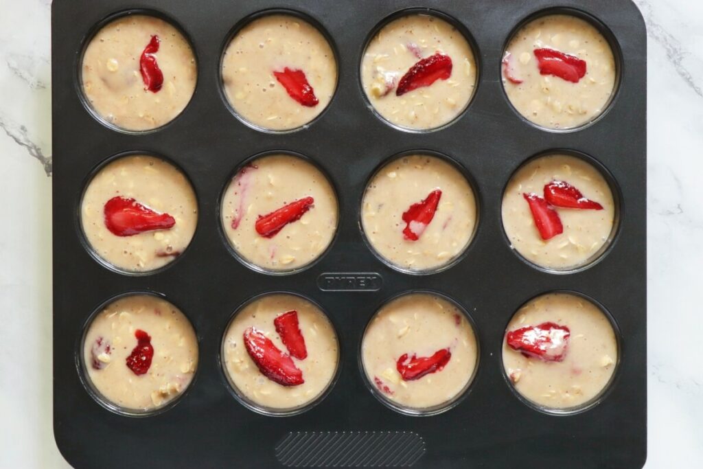 Honey Roasted Strawberry Muffins recipe - step 9