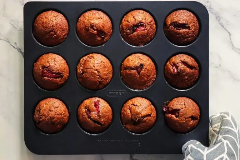 Step 10 - Honey Roasted Strawberry Muffins
