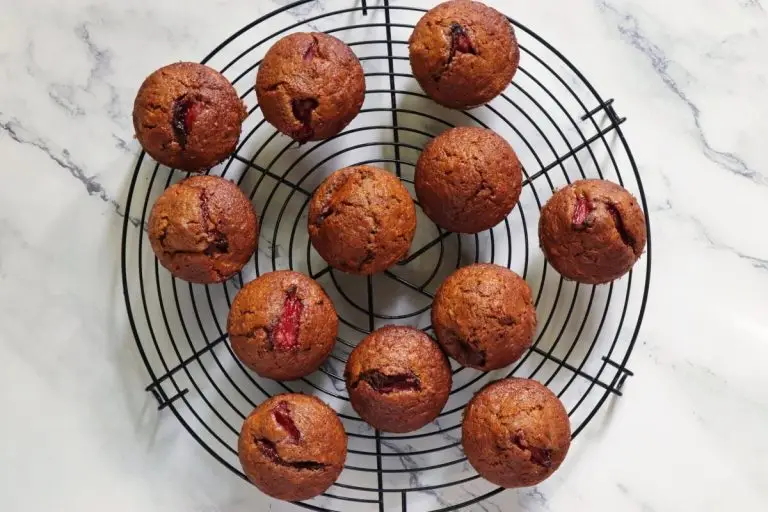 Step 11 - Honey Roasted Strawberry Muffins