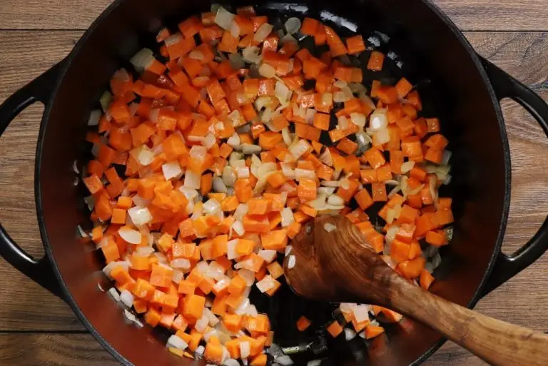 Step 1 - Lentil Soup with Burrata