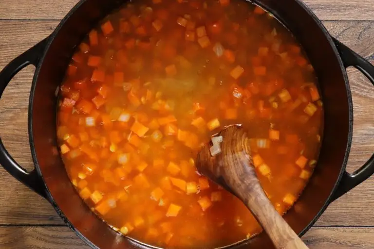 Step 4 - Lentil Soup with Burrata