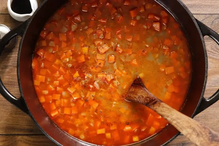 Step 5 - Lentil Soup with Burrata