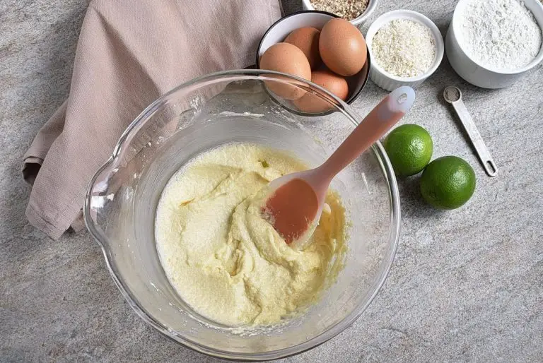 Step 2 - Lime, Coconut & Cardamom Cake
