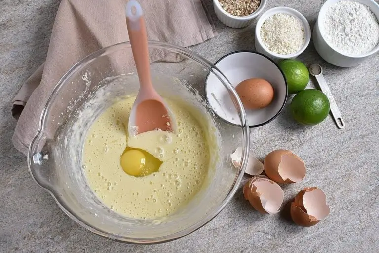 Step 3 - Lime, Coconut & Cardamom Cake