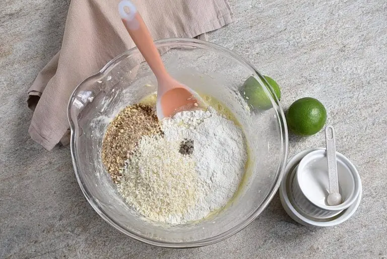 Step 4 - Lime, Coconut & Cardamom Cake