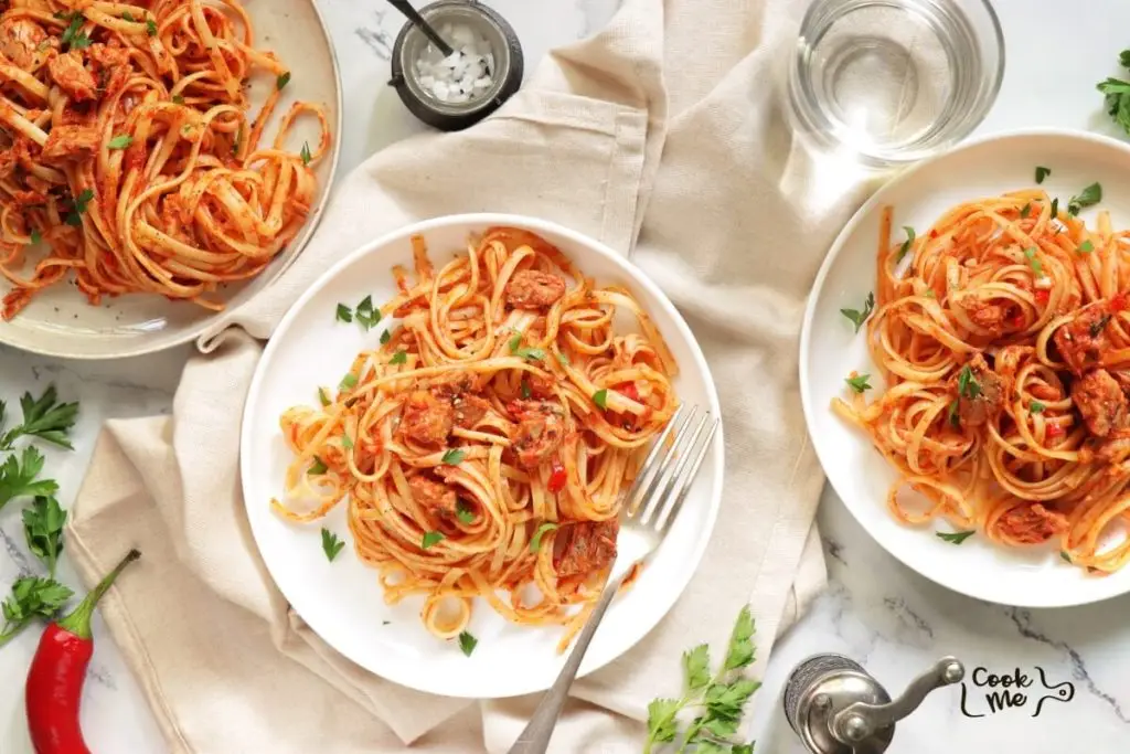 Pasta with Tuna Sauce