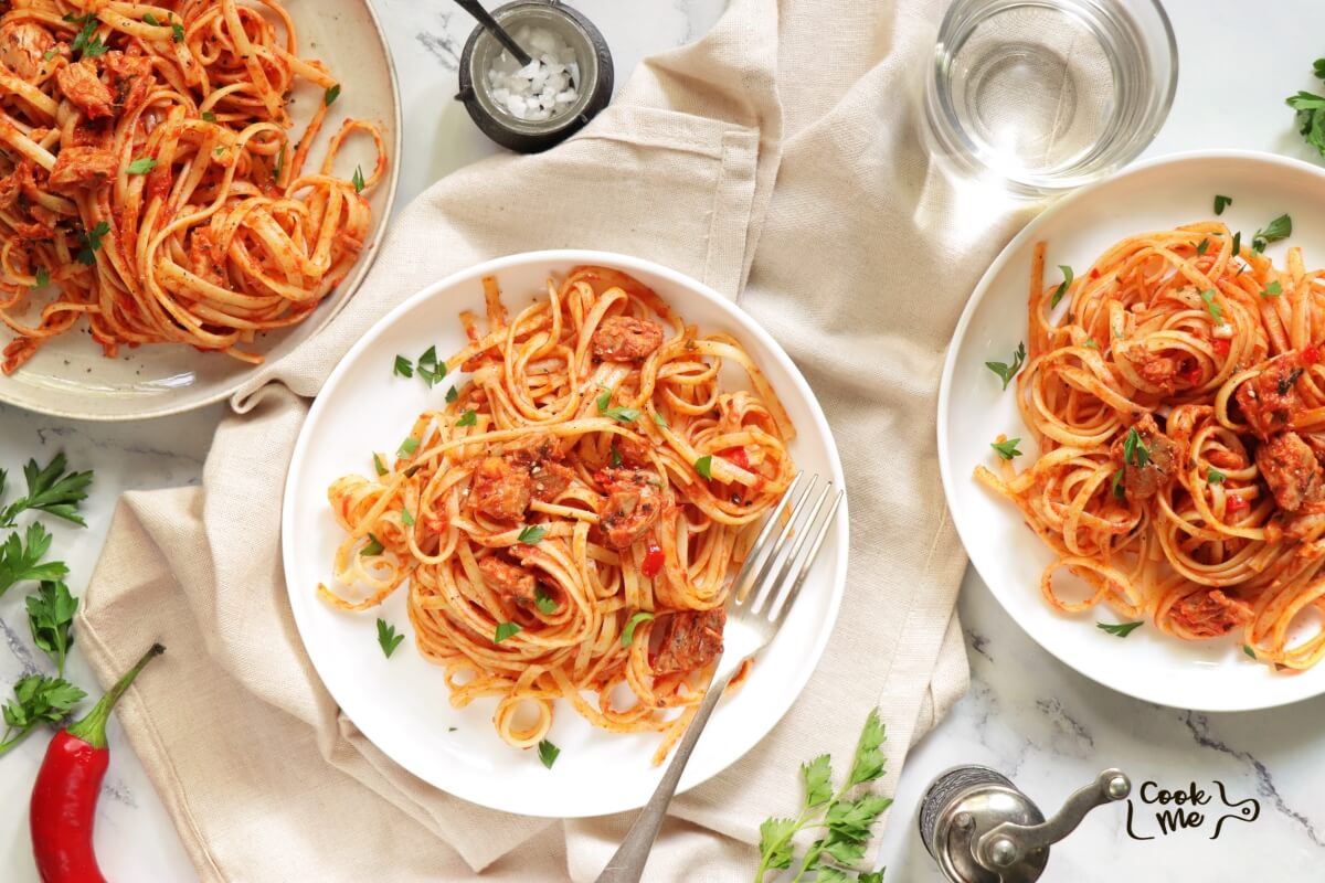 Pasta with Tuna Sauce