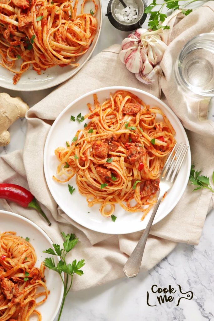 Italian-inspired pantry pasta