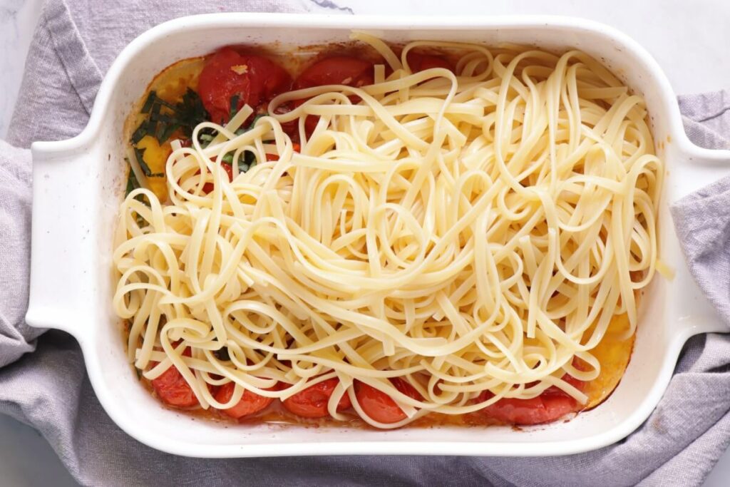 Roasted Tomato Pasta with Burrata recipe - step 6