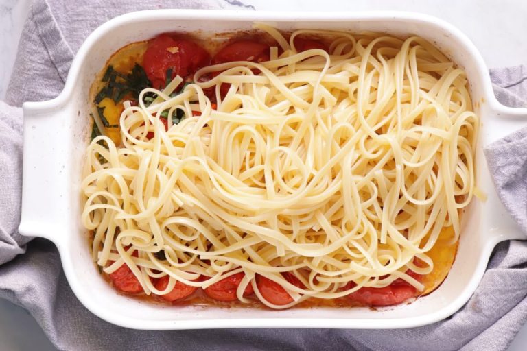 Step 6 - Roasted Tomato Pasta with Burrata