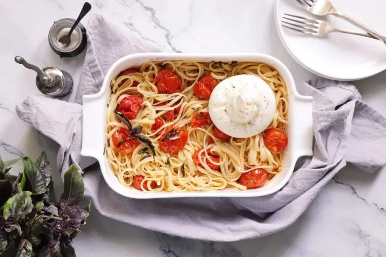 Step 7 - Roasted Tomato Pasta with Burrata