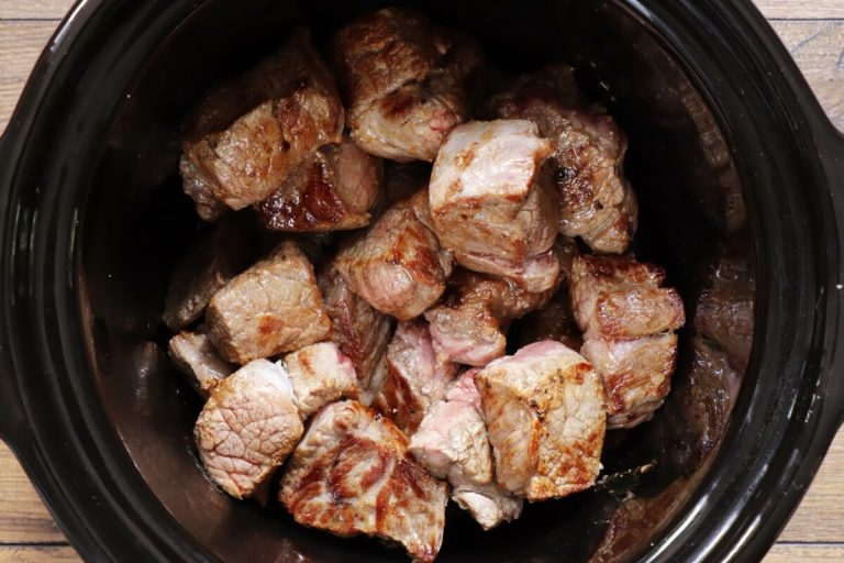 Step 4 - Slow Cooker Beef Bourguignon