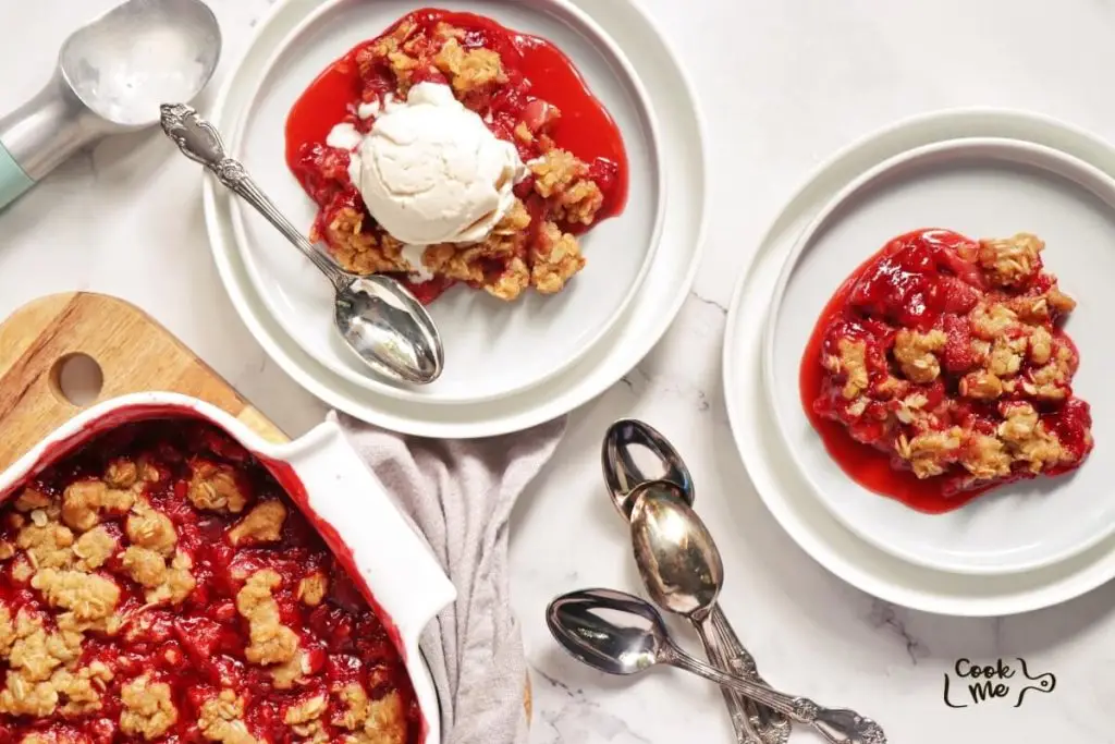 Strawberry Crumble