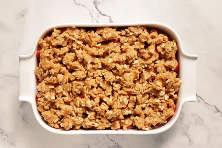 Step 7 - Strawberry Crumble
