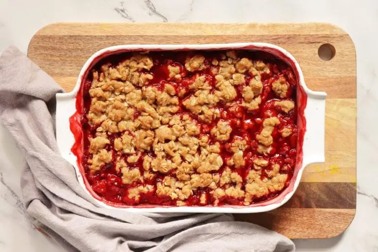 Step 8 - Strawberry Crumble
