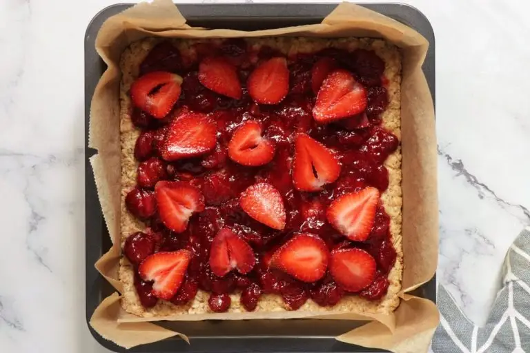 Step 6 - Strawberry Oatmeal Bars