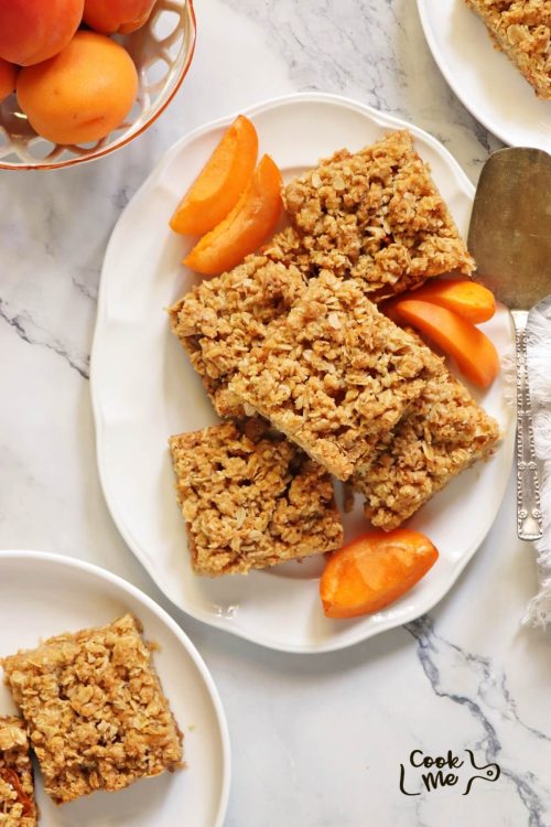 Apricot Oat Bars
