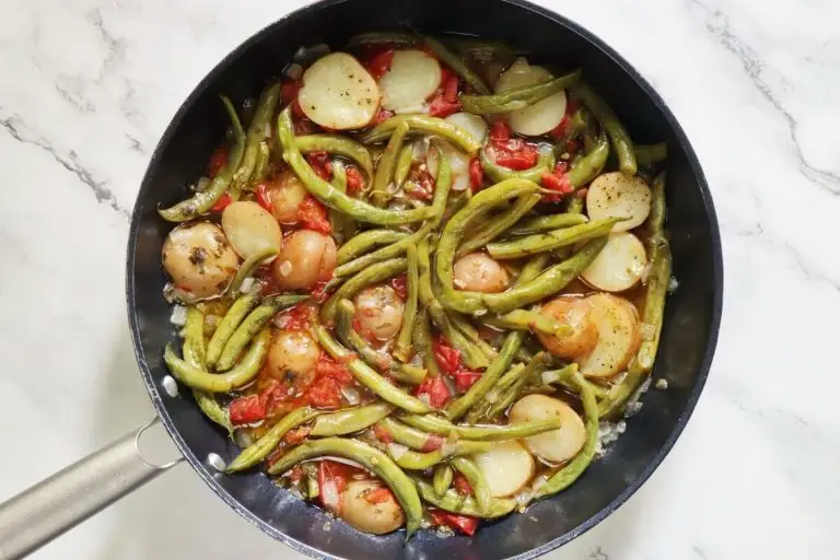 Step 6 - Authentic Greek Green Beans
