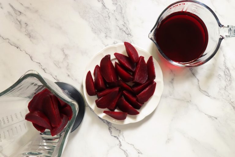 Step 2 - Beet Gazpacho