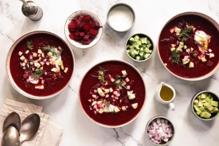 Step 6 - Beet Gazpacho