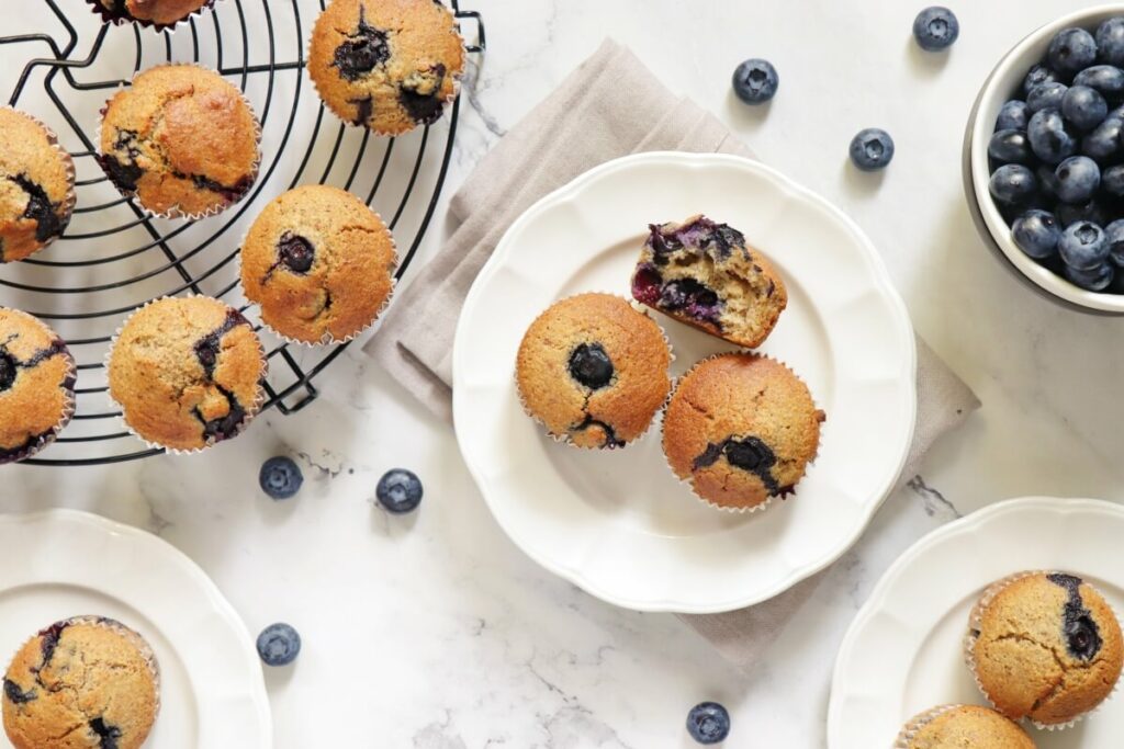 How to serve Best Healthy Blueberry Muffins