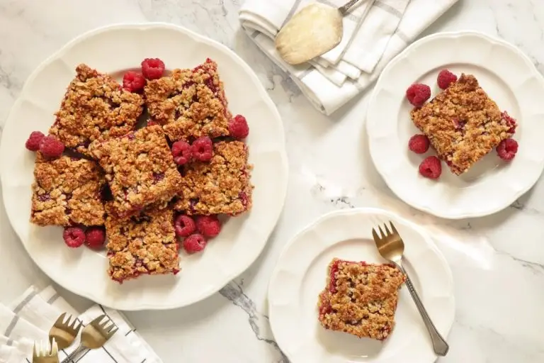 Step 11 - Raspberry Crumble Bars GF