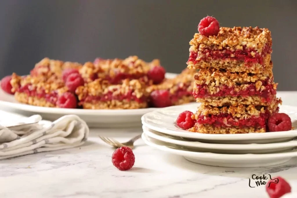 Raspberry Crumble Bars GF