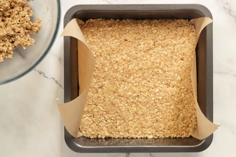 Step 5 - Raspberry Crumble Bars GF