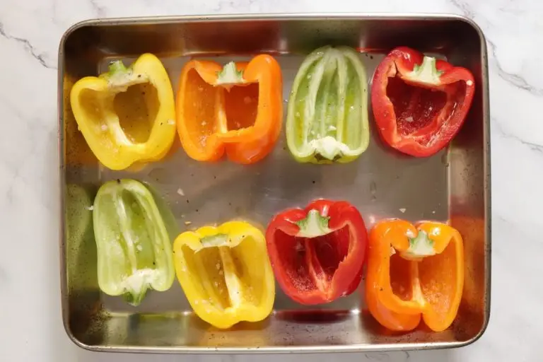 Step 2 - Roasted Bell Peppers with Burrata
