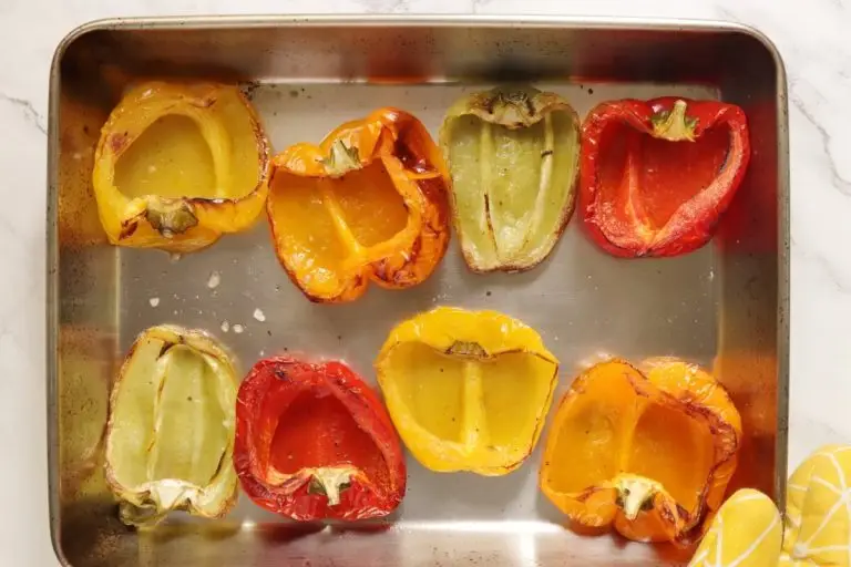 Step 3 - Roasted Bell Peppers with Burrata