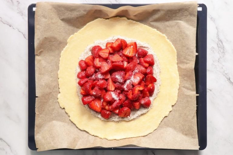 Step 10 - Rustic Strawberry Almond Galette