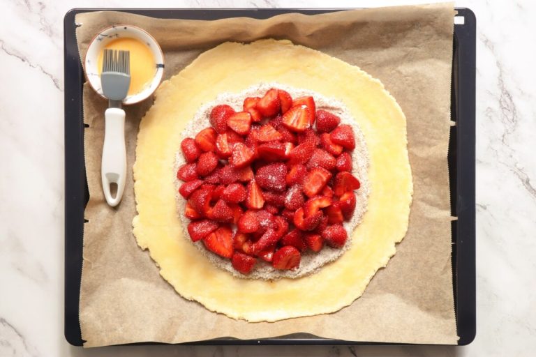 Step 11 - Rustic Strawberry Almond Galette