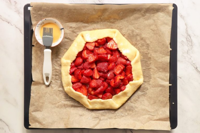 Step 12 - Rustic Strawberry Almond Galette