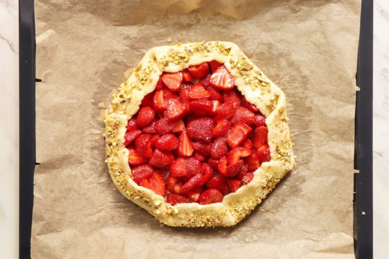 Step 13 - Rustic Strawberry Almond Galette