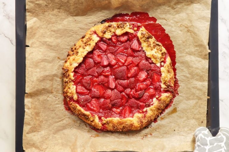 Step 14 - Rustic Strawberry Almond Galette