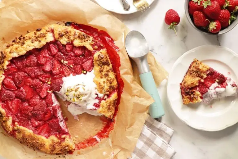 How to serve Rustic Strawberry Almond Galette