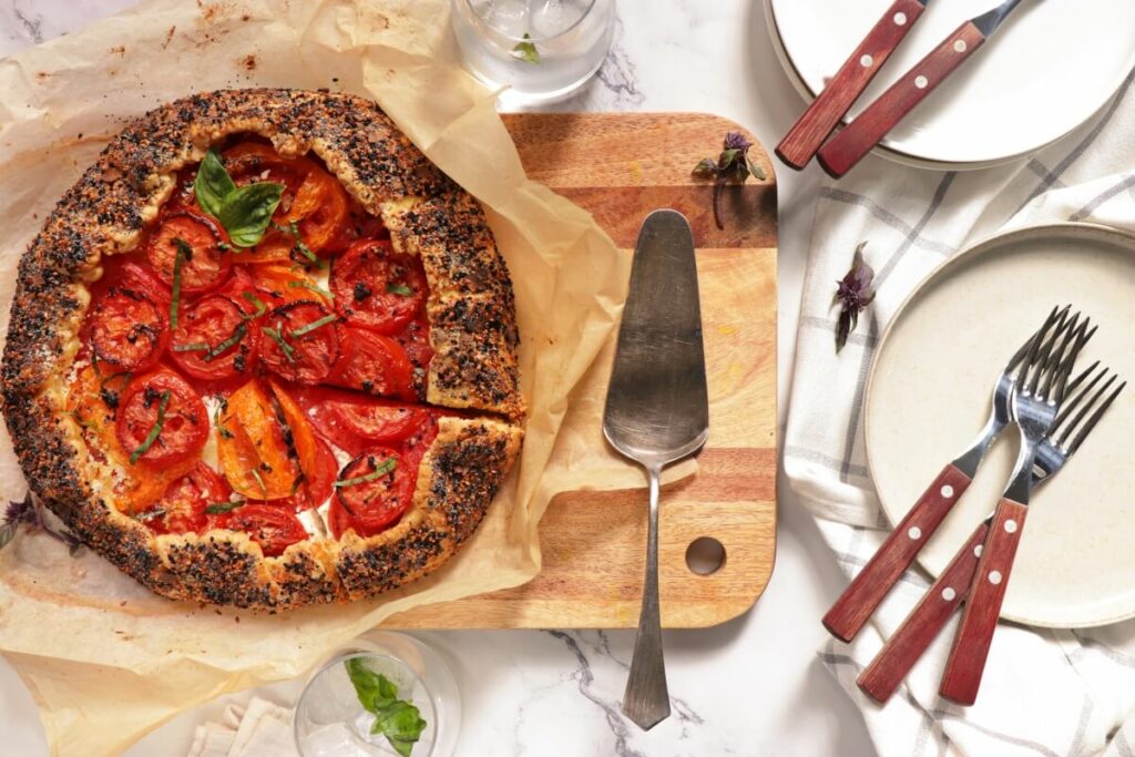How to serve Savory Tomato Galette