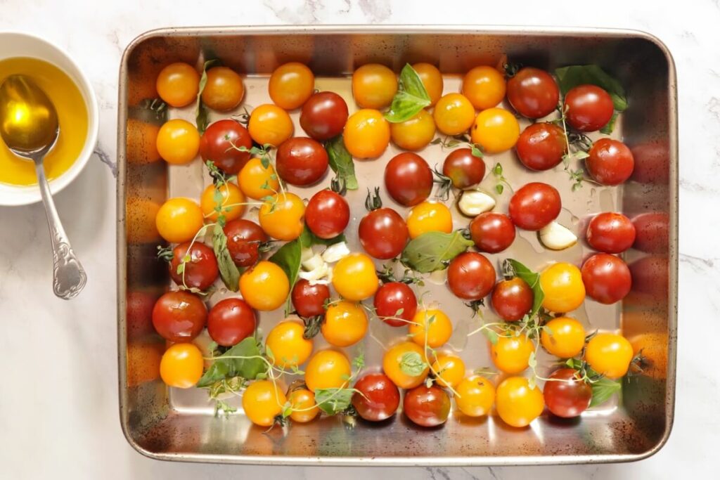 Slow Roasted Cherry Tomatoes recipe - step 2