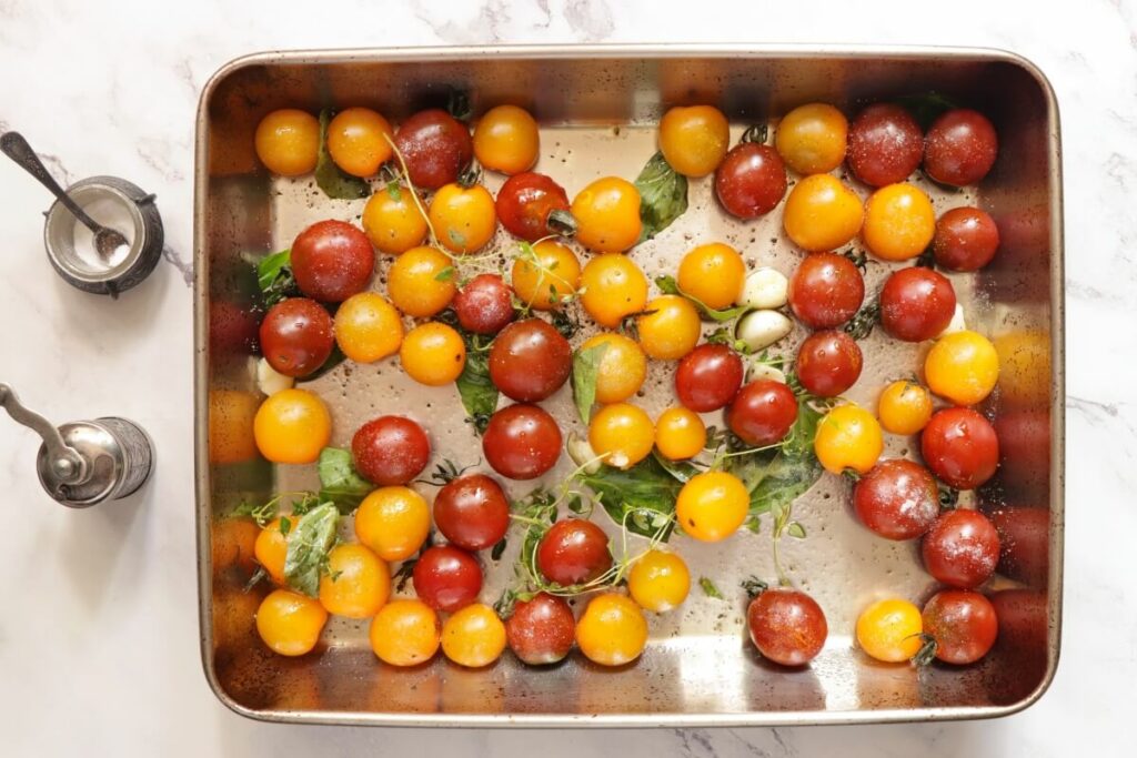 Slow Roasted Cherry Tomatoes recipe - step 3