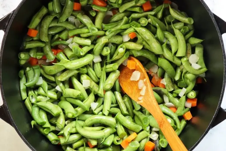 Step 2 - Tomato Green Bean Soup