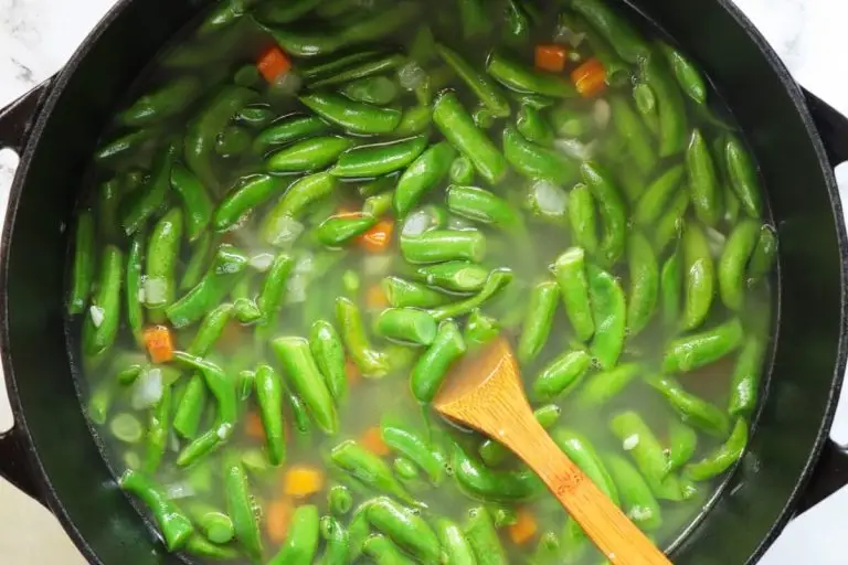 Step 3 - Tomato Green Bean Soup