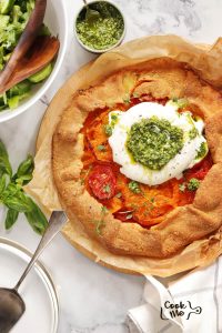 Tomato and Burrata Galette