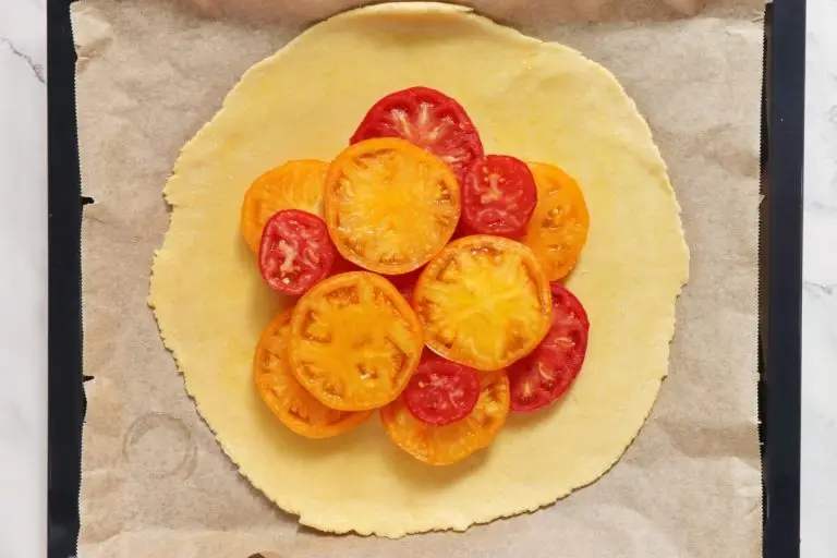 Step 4 - Tomato and Burrata Galette