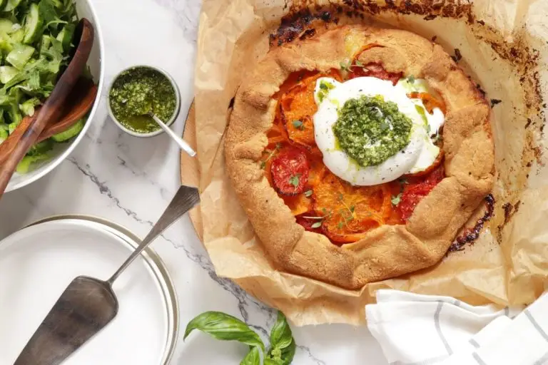 Step 7 - Tomato and Burrata Galette