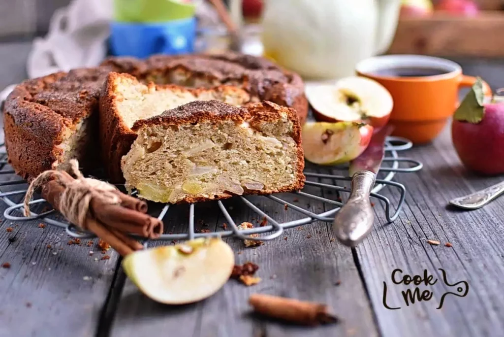 How to serve Cinnamon-Apple Cake AKA Hanukkah Cake