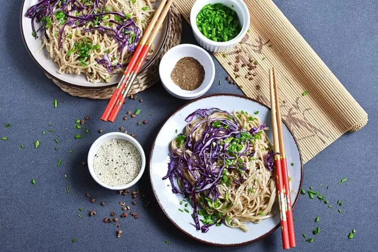 Step 6 - Cold Sichuan Noodles