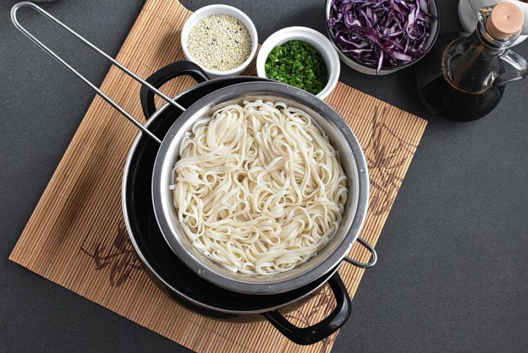 Step 3 - Cold Sichuan Noodles