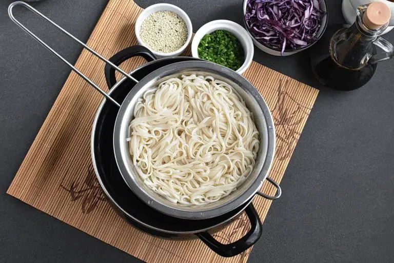 Step 3 - Cold Sichuan Noodles